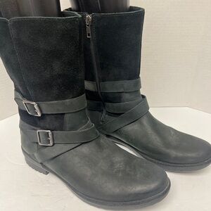 New Stylish Black UGG Lorna Women's Boots size 12